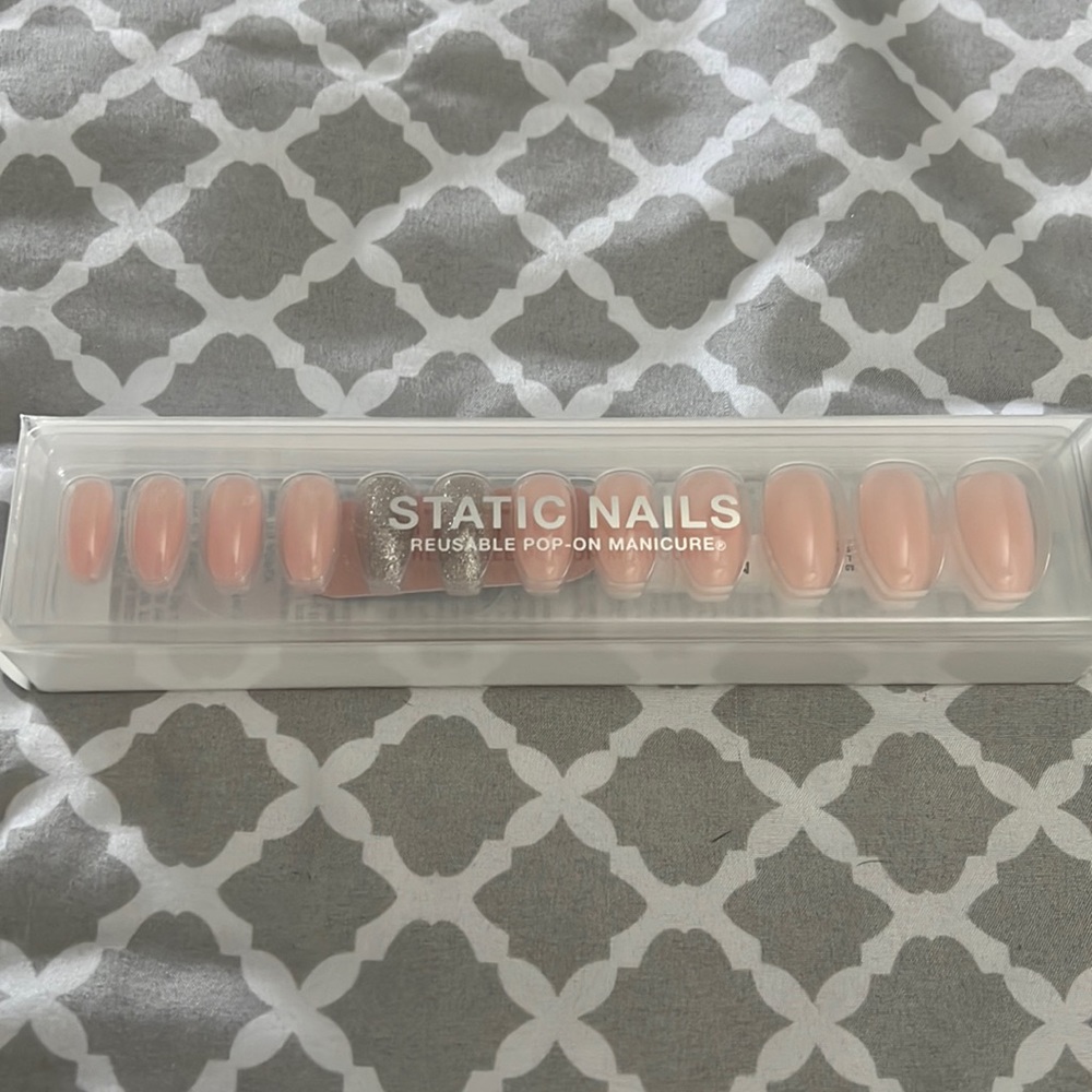 Brand new static nails ballerina